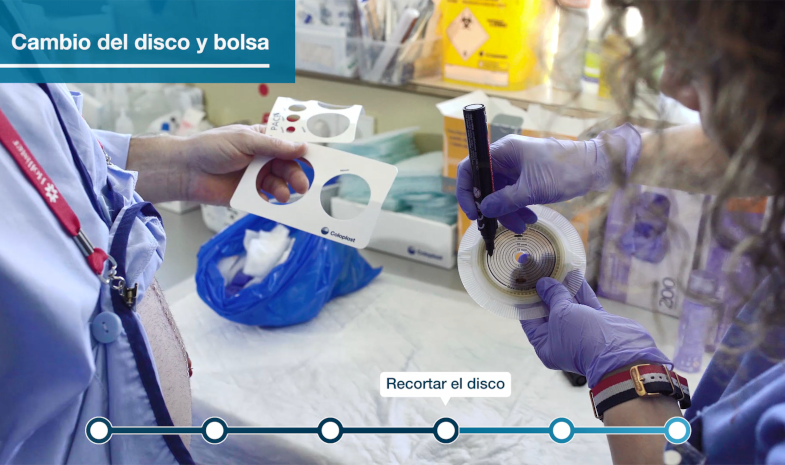 Vídeo. Autocuidado del paciente ostomizado