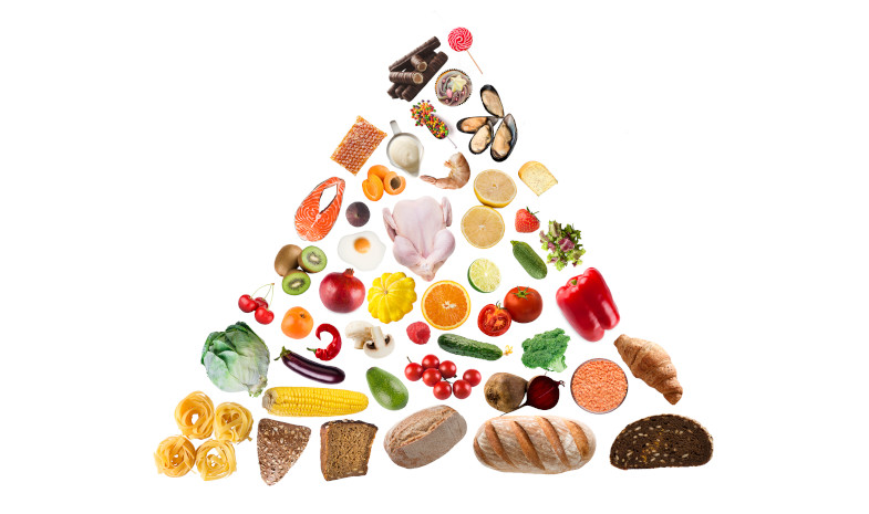 Pirámide de alimentación y el plato de Harvard: qué y cuánto poner en nuestro plato. Representación gráfica de una alimentación saludable